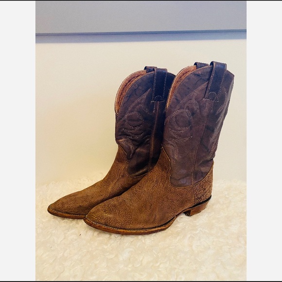 Vintage Shoes - Vintage Biltrite Neoprene Cowboy Boots Size 8.5